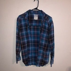 AEO Destroyed Flannel